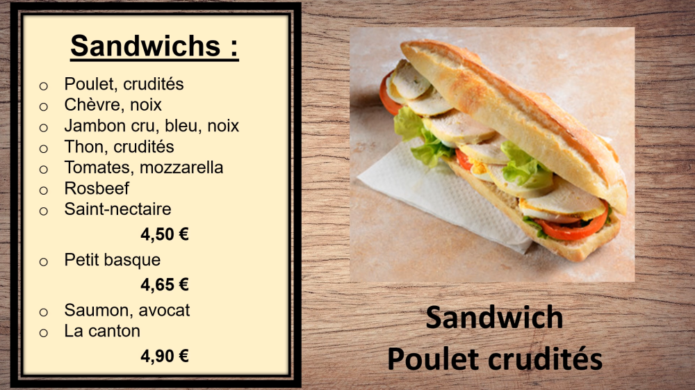 sandwich